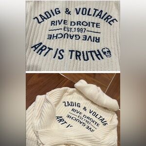 Cream Knit Hoodie